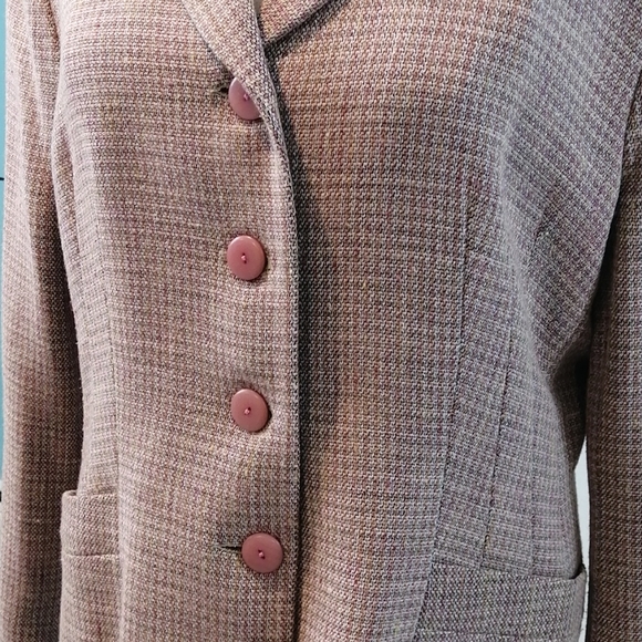 Holt Renfrew Linen Blazer + Skirt sz 16 - Picture 7 of 16
